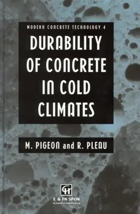 Pigeon / Pleau |  Durability of Concrete in Cold Climates | Buch |  Sack Fachmedien