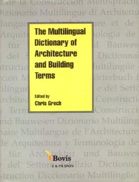 Grech |  The Multilingual Dictionary of Architecture & Building Terms | Buch |  Sack Fachmedien