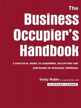 Chance / Rubin |  The Business Occupier's Handbook | Buch |  Sack Fachmedien
