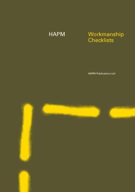  Hapm Workmanship Checklists | Buch |  Sack Fachmedien