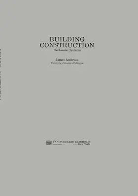 Ambrose |  Building Construction | Buch |  Sack Fachmedien