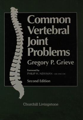 Grieve |  Common Vertebral Joint Problems | Buch |  Sack Fachmedien