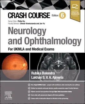 Ajmeria / Balendra |  Crash Course Neurology and Ophthalmology | Buch |  Sack Fachmedien