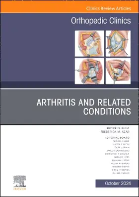 Azar |  Arthritis and Related Conditions, an Issue of Orthopedic Clinics | Buch |  Sack Fachmedien