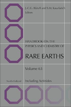 Bunzli / Kauzlarich |  Handbook on the Physics and Chemistry of Rare Earths | Buch |  Sack Fachmedien