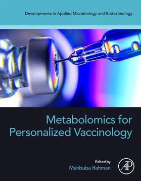 Rahman |  Metabolomics for Personalized Vaccinology | Buch |  Sack Fachmedien