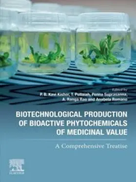 Romano / Kishor / Suprasanna |  Biotechnological Production of Bioactive Phytochemicals of Medicinal Value | eBook | Sack Fachmedien