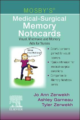 Garneau / Zerwekh |  Mosby's Medical-Surgical Memory Notecards | Buch |  Sack Fachmedien