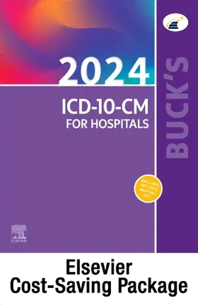 ELSEVIER |  Buck's 2024 ICD-10-CM Hospital, and Buck's 2024 ICD-10-PCS | Buch |  Sack Fachmedien