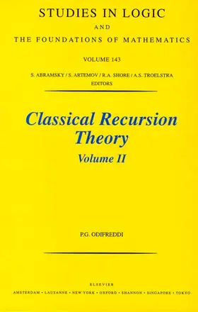 Odifreddi |  Classical Recursion Theory, Volume II | Buch |  Sack Fachmedien