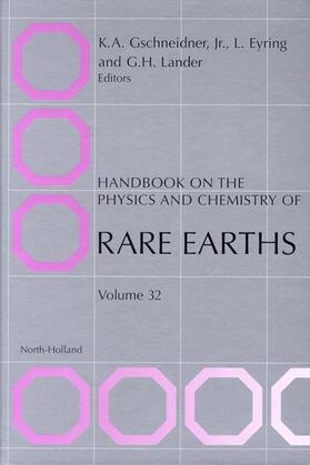 Eyring / Gschneidner / Lander |  Handbook on the Physics and Chemistry of Rare Earths | Buch |  Sack Fachmedien