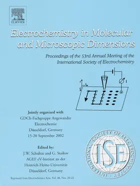 Schultze / Staikov |  Electrochemistry in Molecular and Microscopic Dimensions | Buch |  Sack Fachmedien