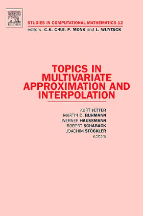 Jetter / Buhmann / Haussmann |  Topics in Multivariate Approximation and Interpolation | Buch |  Sack Fachmedien