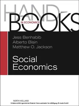 Benhabib / Bisin / Jackson |  Handbook of Social Economics SET: 1A, 1B | eBook | Sack Fachmedien