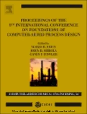 Towler |  Proceedings of the 8th International Conference on Foundations of Computer-Aided Process Design | eBook | Sack Fachmedien