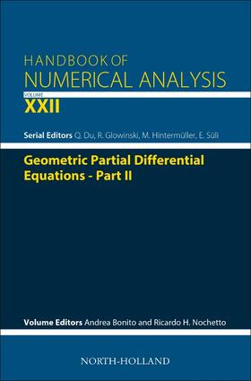 Bonito / Nochetto |  Geometric Partial Differential Equations - Part 2 | Buch |  Sack Fachmedien