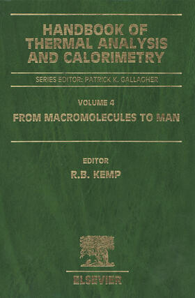 Kemp |  Handbook of Thermal Analysis and Calorimetry | Buch |  Sack Fachmedien