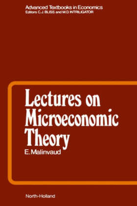 Malinvaud | Lectures on Microeconomic Theory | Buch | 978-0-444-87650-8 | sack.de
