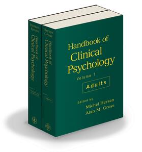 Hersen / Gross |  Handbook of Clinical Psychology, 2 Volume Set (Volume 1 Adults; Volume 2 Children and Adolescents) | Buch |  Sack Fachmedien