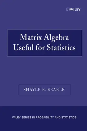 Searle |  Matrix Algebra Useful for Statistics | Buch |  Sack Fachmedien