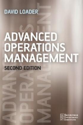Loader |  Advanced Operations Management | eBook | Sack Fachmedien