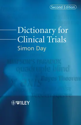 Day |  Dictionary for Clinical Trials | Buch |  Sack Fachmedien