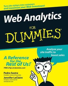 Sostre / LeClaire |  Web Analytics for Dummies | Buch |  Sack Fachmedien