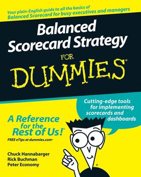 Hannabarger / Buchman / Economy |  Balanced Scorecard Strategy for Dummies | Buch |  Sack Fachmedien