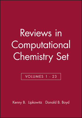 Lipkowitz / Boyd |  Reviews in Computational Chemistry, Volumes 1 - 23 Set | Buch |  Sack Fachmedien