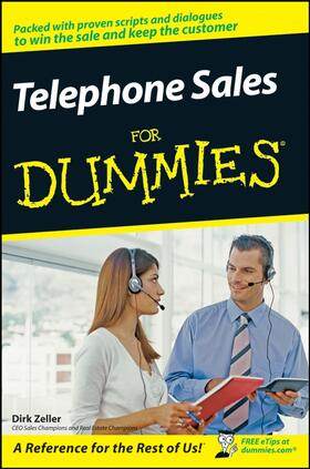 Zeller |  Telephone Sales for Dummies | Buch |  Sack Fachmedien