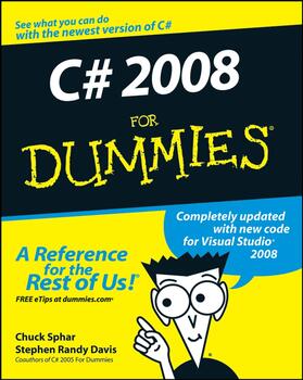 Davis / Sphar |  C# 2008 for Dummies | Buch |  Sack Fachmedien