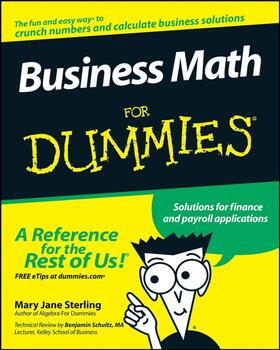 Sterling / Schultz |  Business Math For Dummies | Buch |  Sack Fachmedien