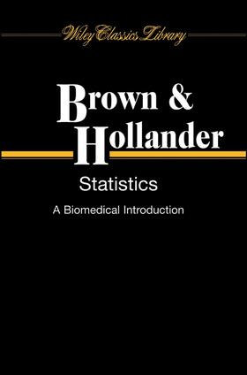 Brown / Hollander |  Statistics | Buch |  Sack Fachmedien