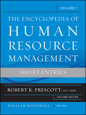 Rothwell |  The Encyclopedia of Human Resource Management, Volume 1 | Buch |  Sack Fachmedien