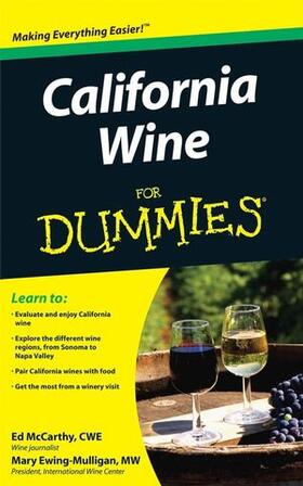 McCarthy / Ewing-Mulligan |  California Wine Fd | Buch |  Sack Fachmedien