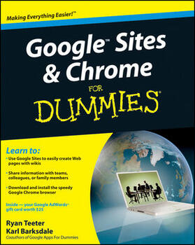 Teeter / Barksdale |  Google Sites and Chrome For Dummies | Buch |  Sack Fachmedien