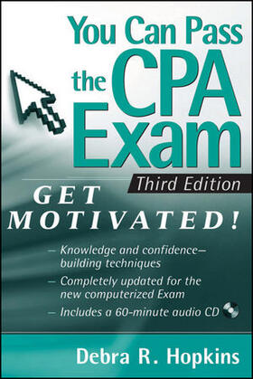 Hopkins |  You Can Pass the CPA Exam: Get Motivated! [With CDROM] | Buch |  Sack Fachmedien