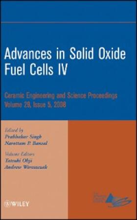 Singh / Bansal / Ohji |  Advances in Solid Oxide Fuel Cells IV, Volume 29, Issue 5 | eBook | Sack Fachmedien