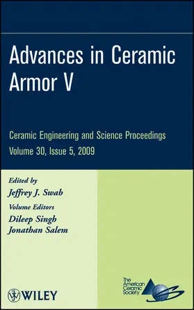 Swab |  Advances in Ceramic Armor V, Volume 30, Issue 5 | Buch |  Sack Fachmedien