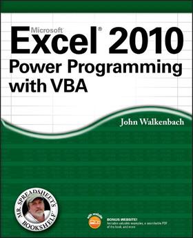 Walkenbach |  Excel 2010 Power Programming with VBA | Buch |  Sack Fachmedien