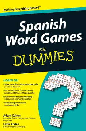 Cohen / Frates |  Spanish Word Games for Dummies | Buch |  Sack Fachmedien