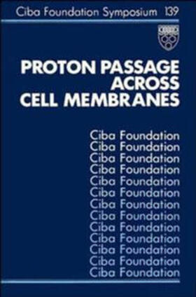 Bock / Marsh |  Proton Passage Across Cell Membranes | eBook | Sack Fachmedien
