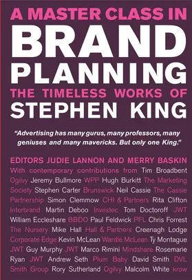 Lannon / Baskin |  A Master Class in Brand Planning | Buch |  Sack Fachmedien