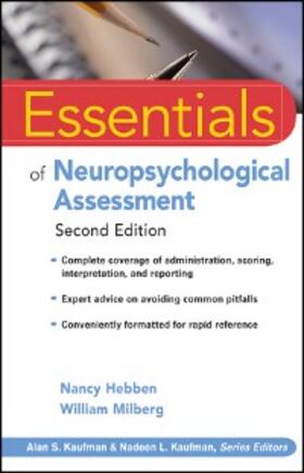 Hebben / Milberg |  Essentials of Neuropsychological Assessment | eBook | Sack Fachmedien