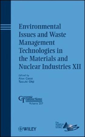Cozzi / Ohji |  Environmental Issues and Waste Management Technologies in the Materials and Nuclear Industries XII | eBook | Sack Fachmedien