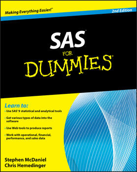 McDaniel / Hemedinger |  SAS for Dummies | Buch |  Sack Fachmedien