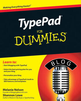 Nelson / Lowe |  TypePad for Dummies | Buch |  Sack Fachmedien