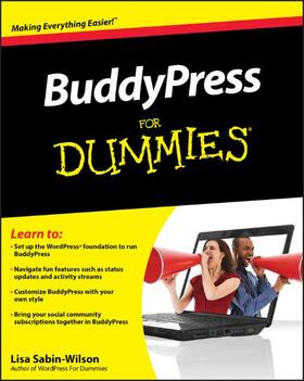 Sabin-Wilson |  BuddyPress for Dummies | Buch |  Sack Fachmedien
