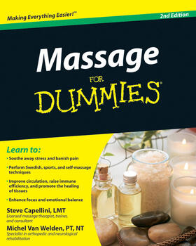 Van Welden / Capellini |  Massage For Dummies | Buch |  Sack Fachmedien