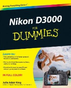 King |  Nikon D3000 For Dummies | eBook | Sack Fachmedien